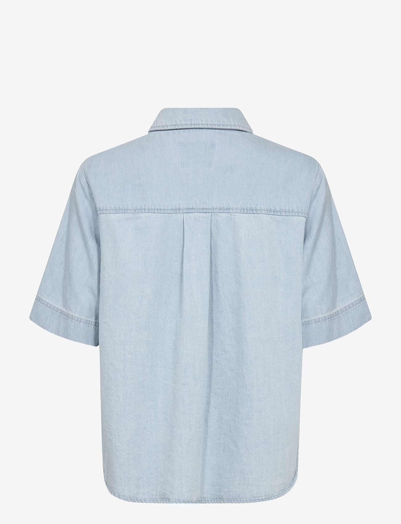 Part Two - NiclaPW SH - jeanshemden - whiteish blue denim - 1