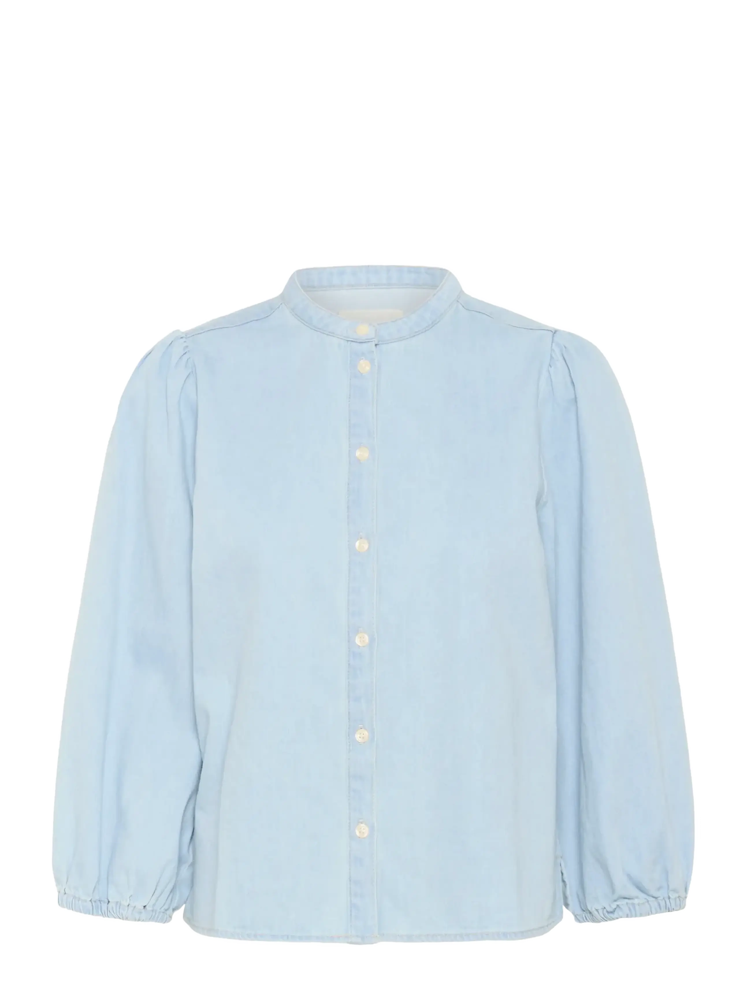 Part Two NicoliePW SH - Part Two - WHITEISH BLUE DENIM / blue