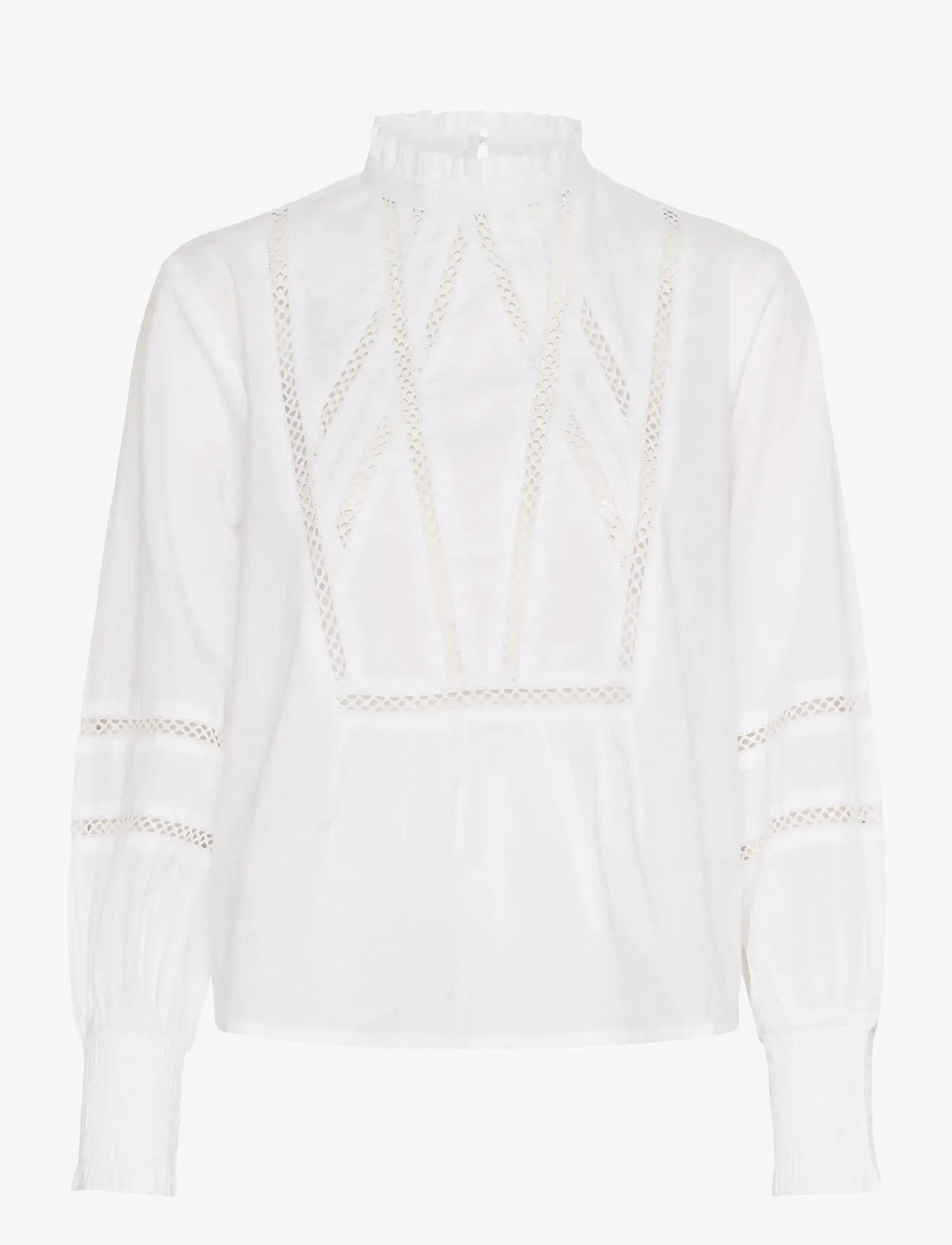 Part Two - NieldaPW BL - langærmede bluser - bright white - 1