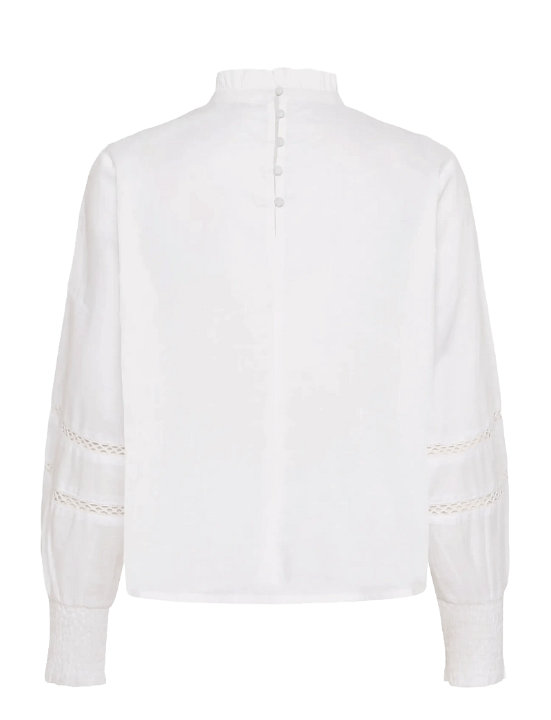 Part Two - NieldaPW BL - langärmlige blusen - bright white - 2