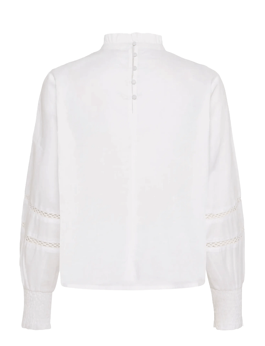 Part Two - NieldaPW BL - langärmelige blusen - bright white - 2