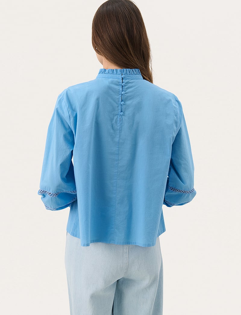 Part Two - NieldaPW BL - langärmlige blusen - silver lake blue - 4