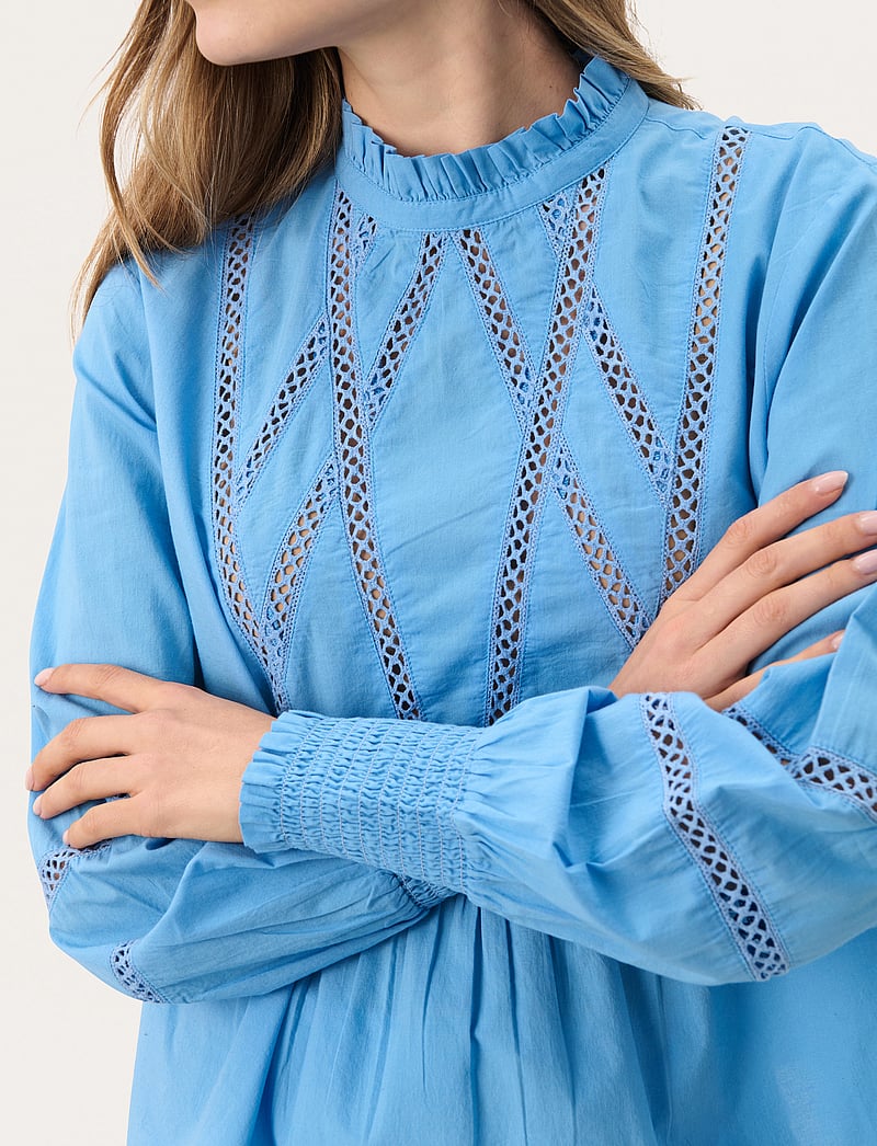 Part Two - NieldaPW BL - langärmlige blusen - silver lake blue - 5