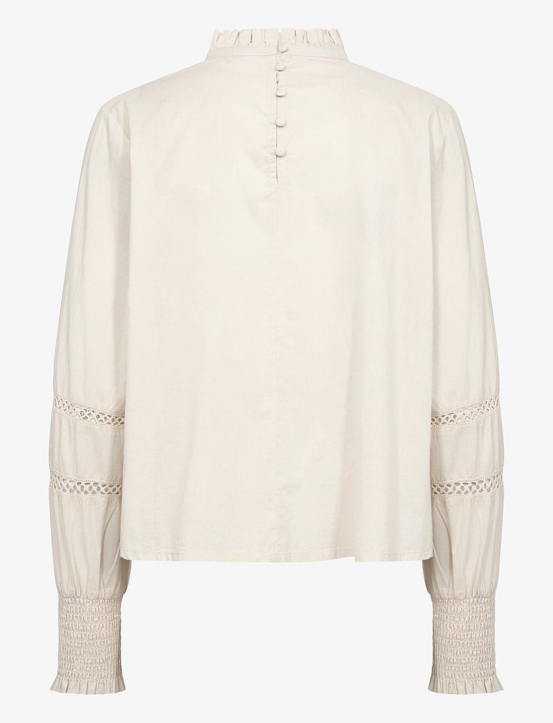 Part Two - NieldaPW BL - långärmade blusar - whitecap gray - 2