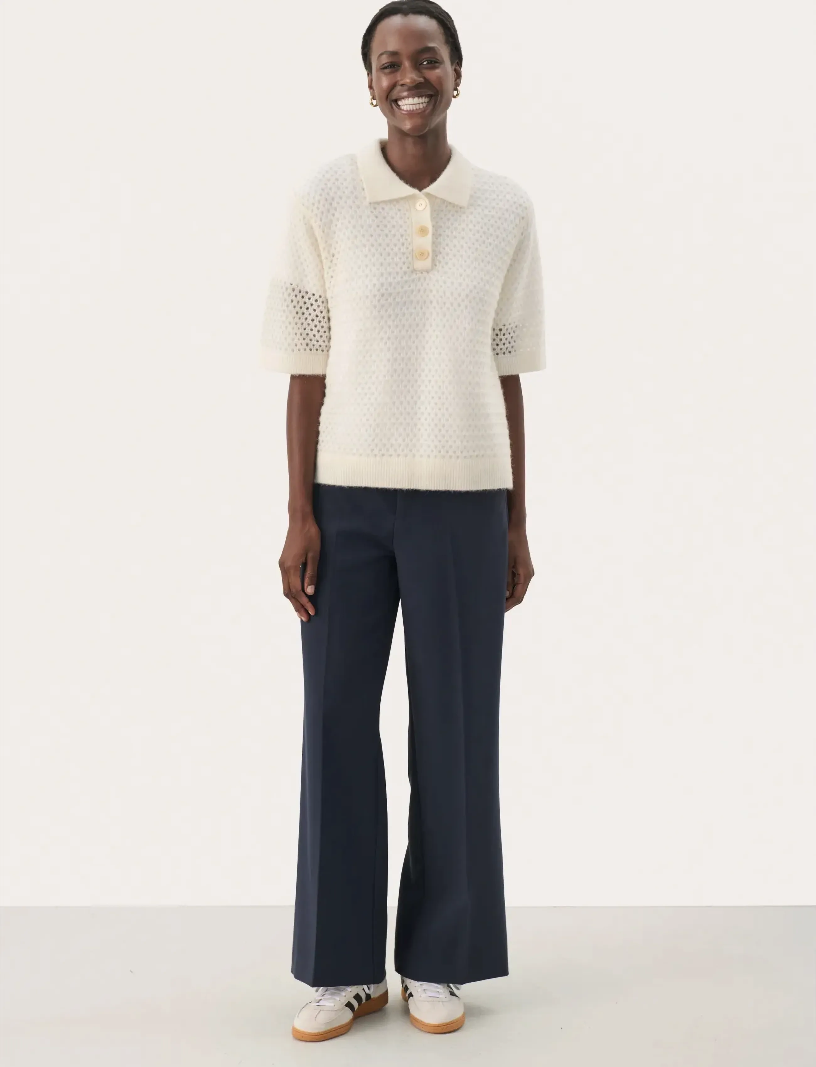 Part Two - NiviPW PU - poloshirts - eggnog - 3