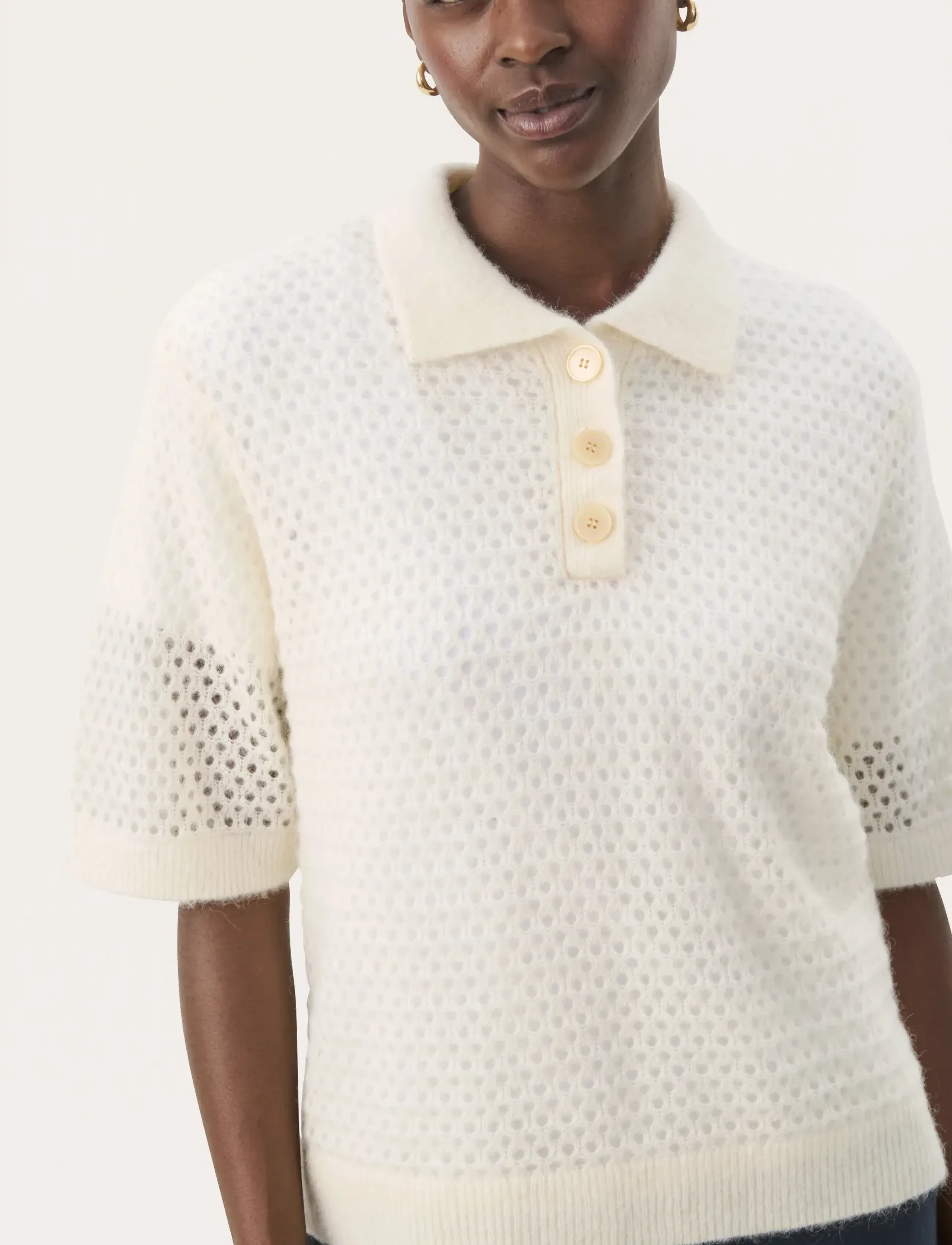 Part Two - NiviPW PU - poloshirts - eggnog - 5