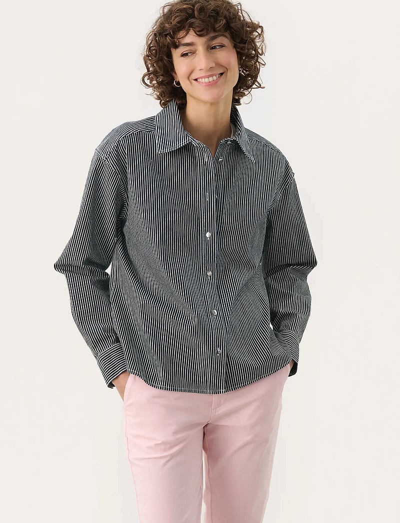 Part Two - NoomiPW SH - langärmlige hemden - after midnight stripe - 0