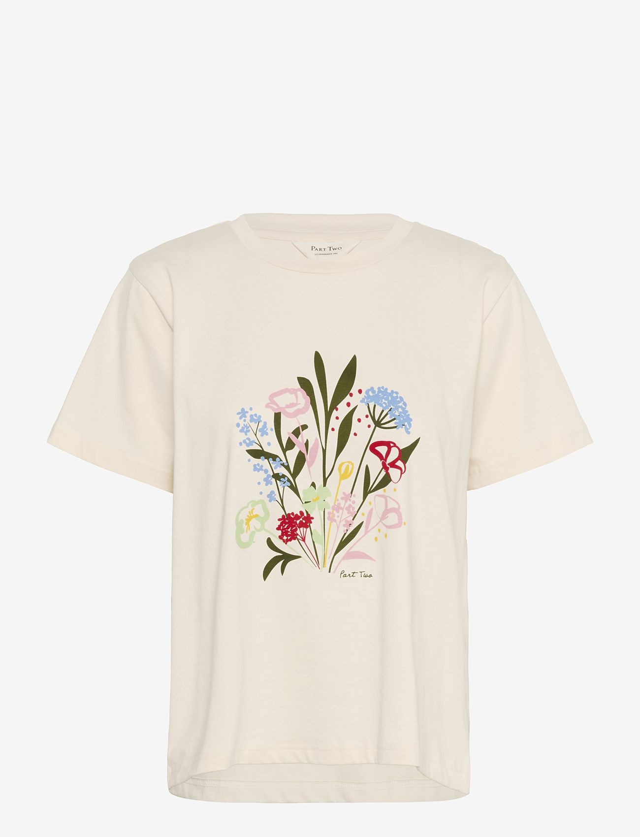 Part Two - NahidPW TS - herbstliche kleidung - whitecap multi flower print - 0