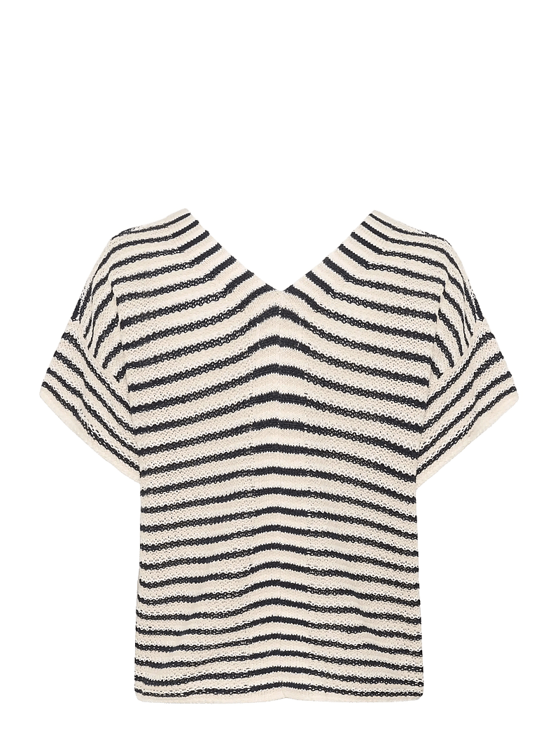 Part Two - NailahPW PU - pullover - navy natural stripe - 1