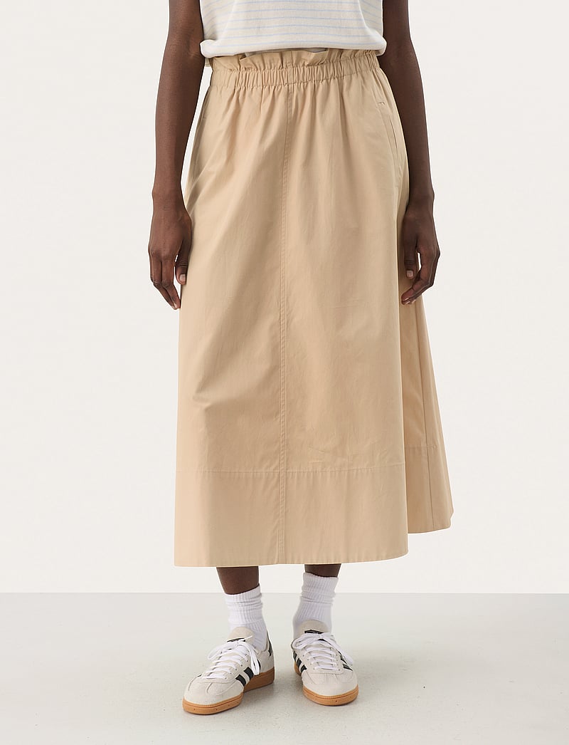 Part Two - NanasofiePW SK - midi nederdele - sesame - 0