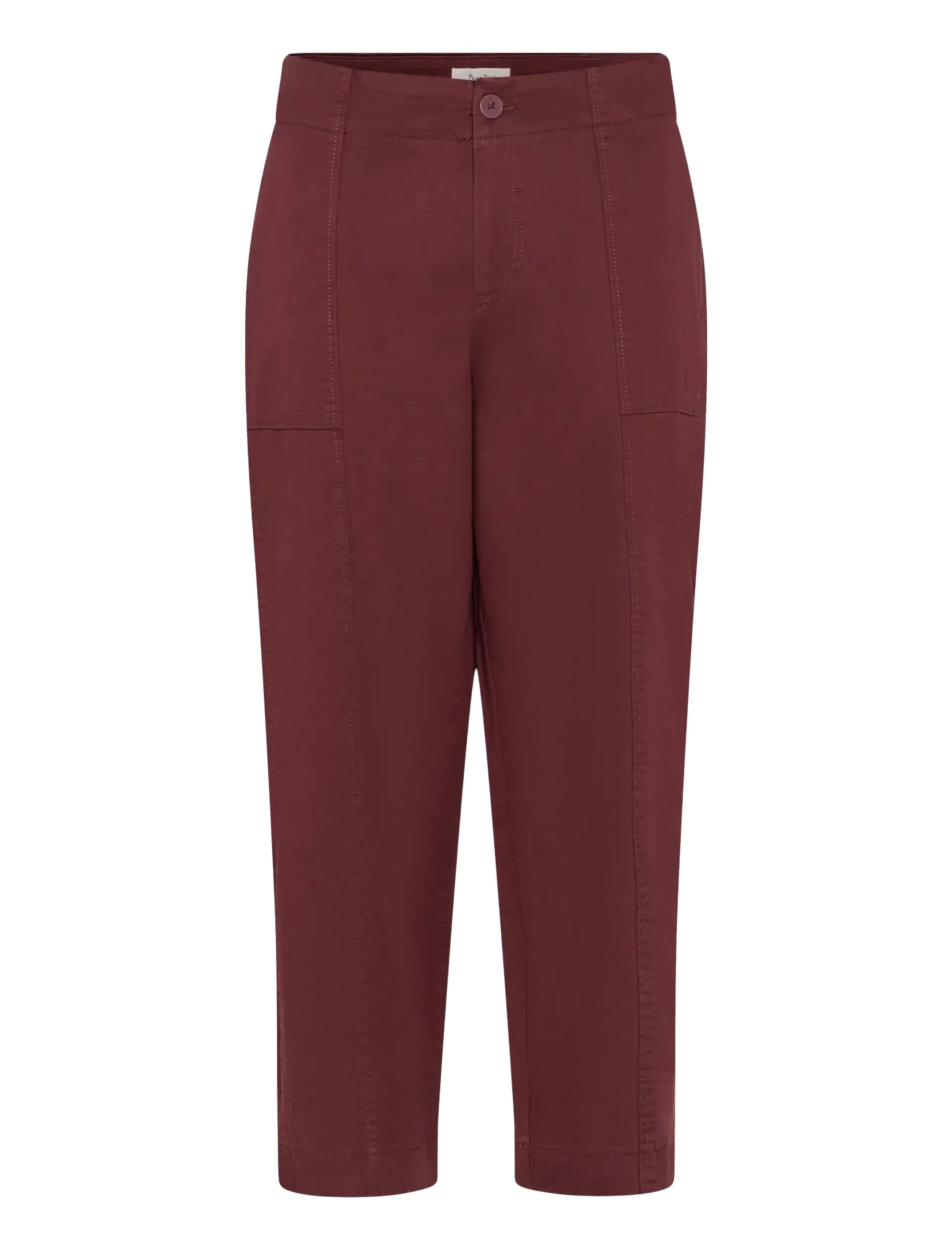 Part Two NettaPW PA - Bukser - TAWNY PORT / burgundy