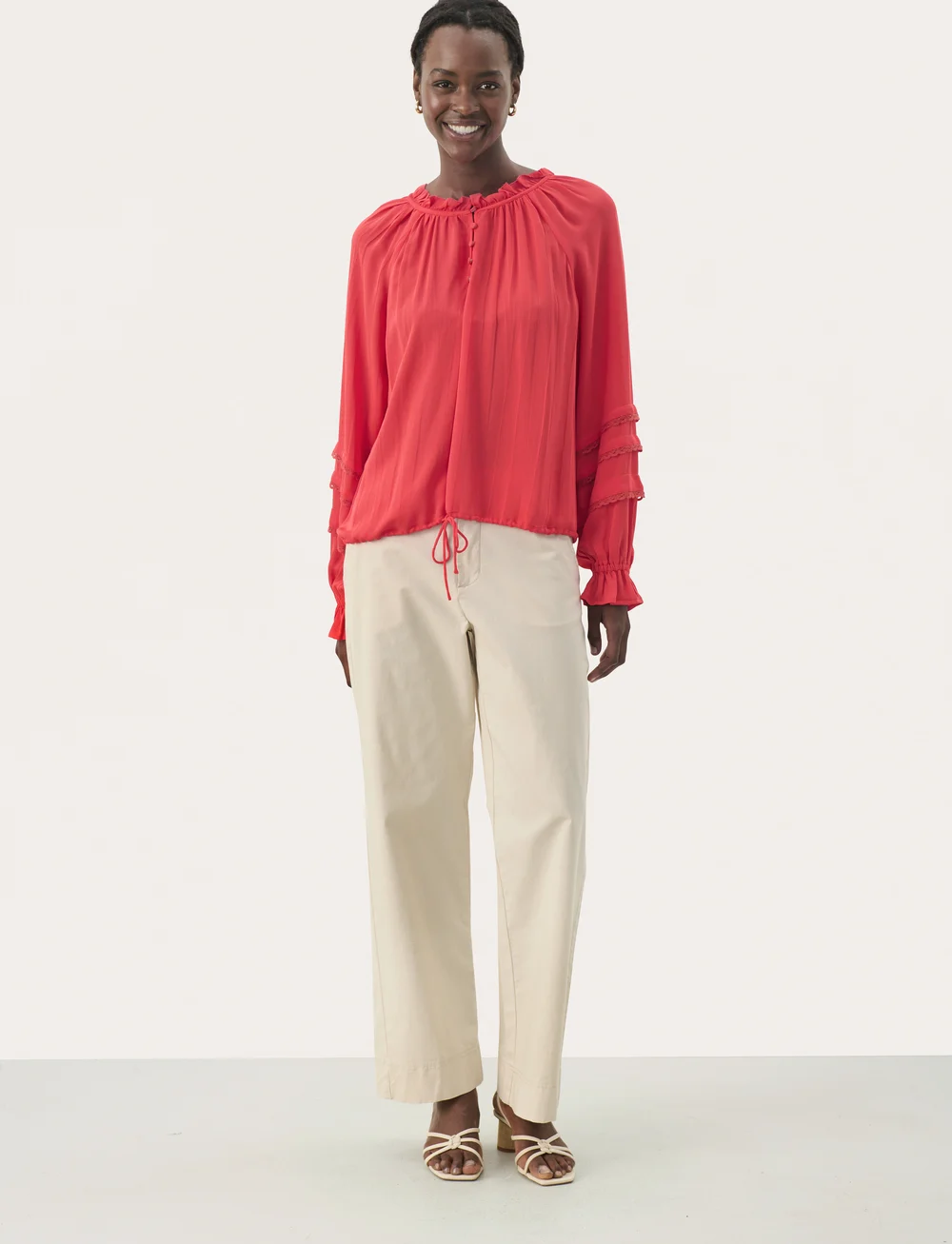 Part Two - NarachaPW BL - långärmade blusar - bittersweet - 3