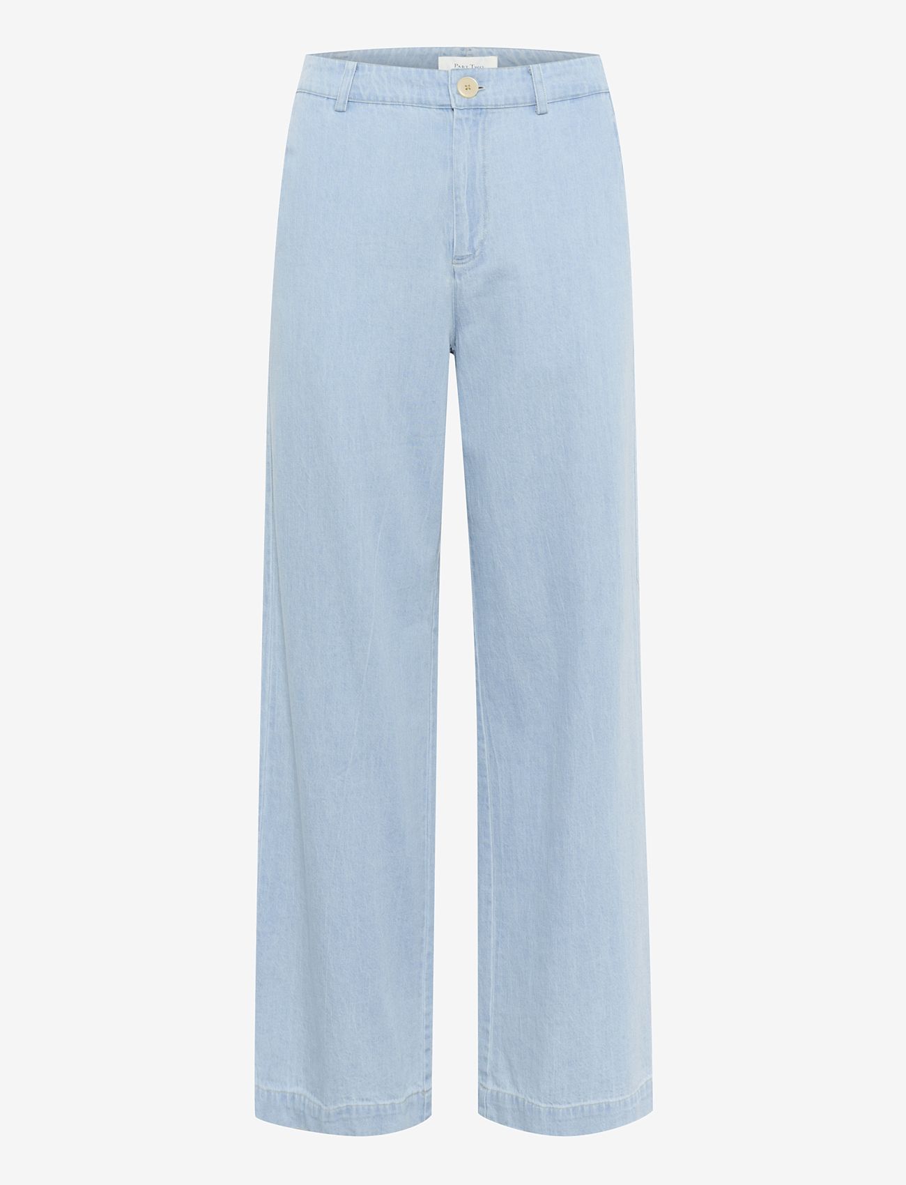 Part Two - CoraliePW PA - vida byxor - whiteish blue denim - 1