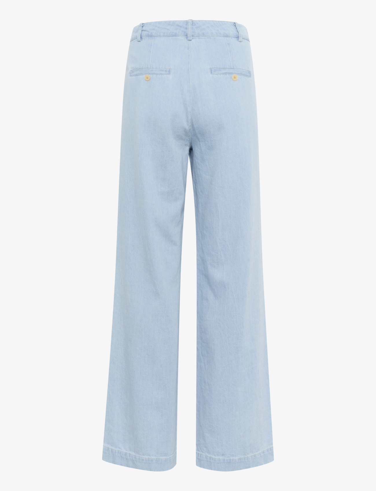 Part Two - CoraliePW PA - bukser med brede ben - whiteish blue denim - 2