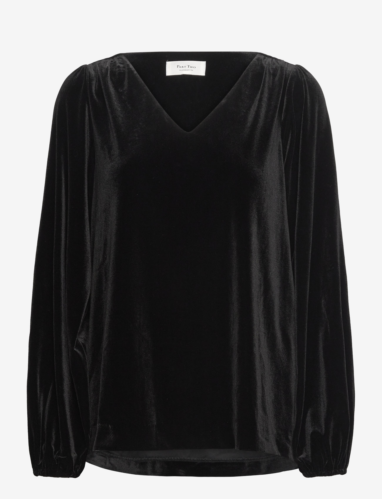 Part Two - MadisPW BL - langærmede bluser - black - 0