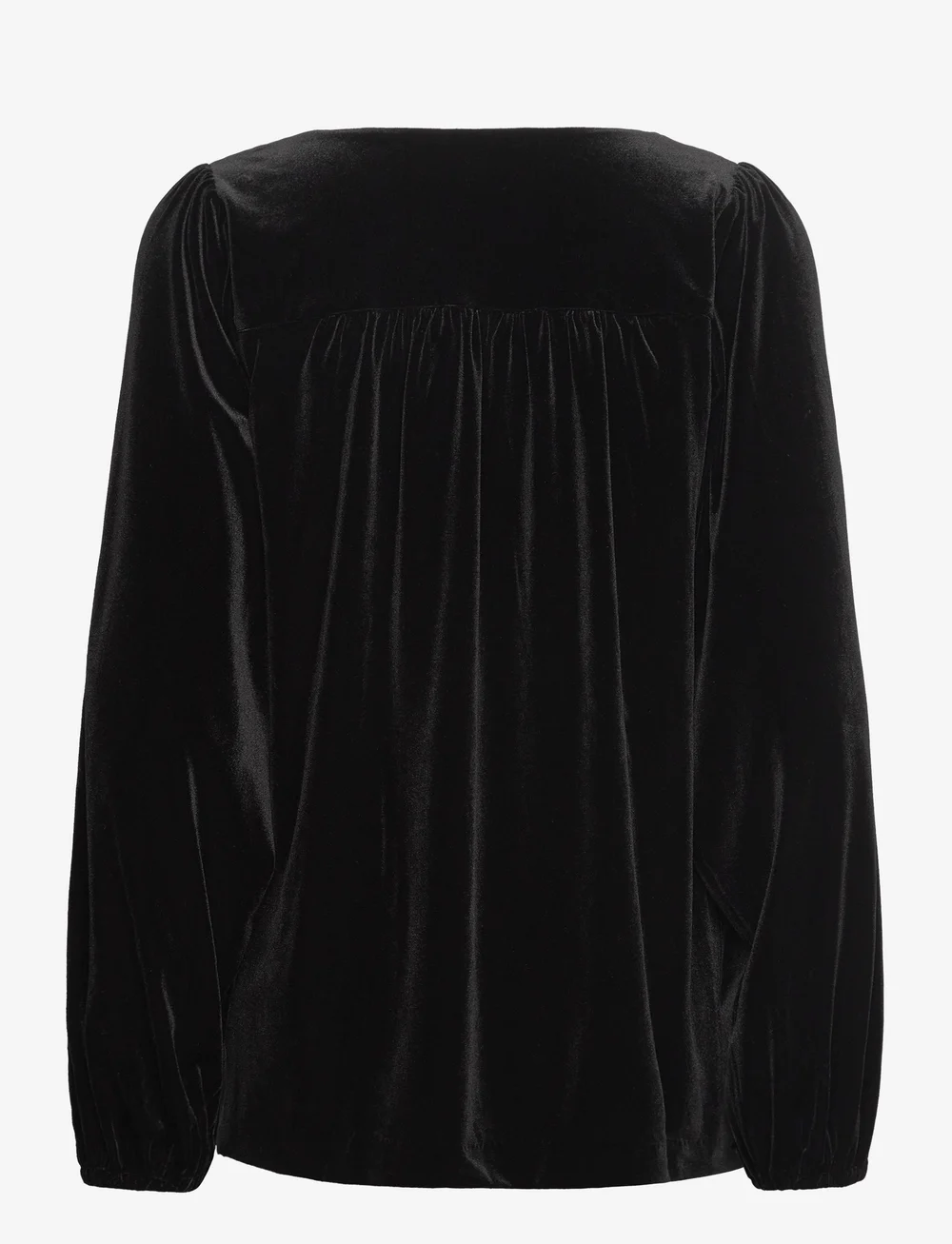 Part Two - MadisPW BL - långärmade blusar - black - 2