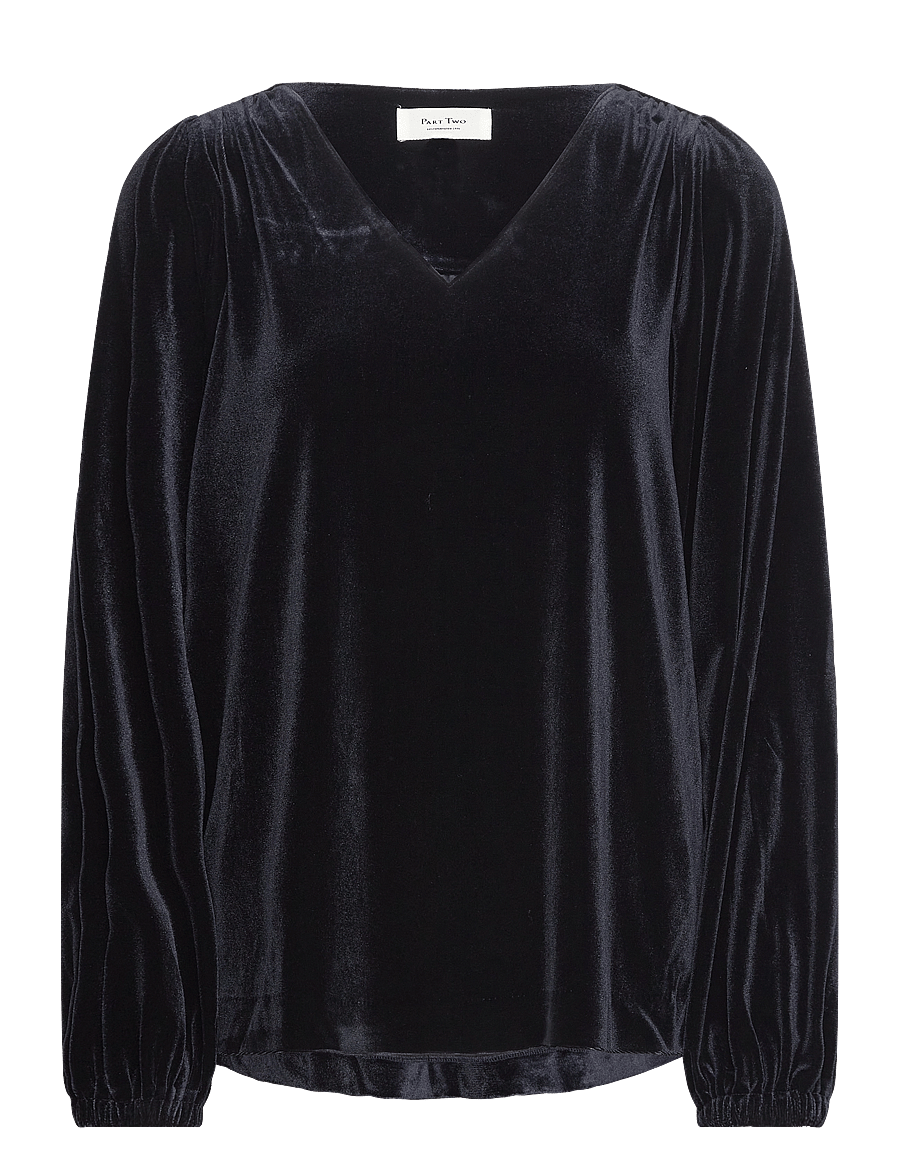 Part Two - MadisPW BL - langärmelige blusen - dark navy - 1