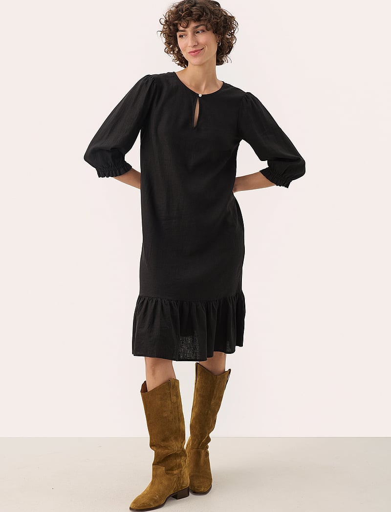 Part Two - NimiPW DR - midi kjoler - black - 3