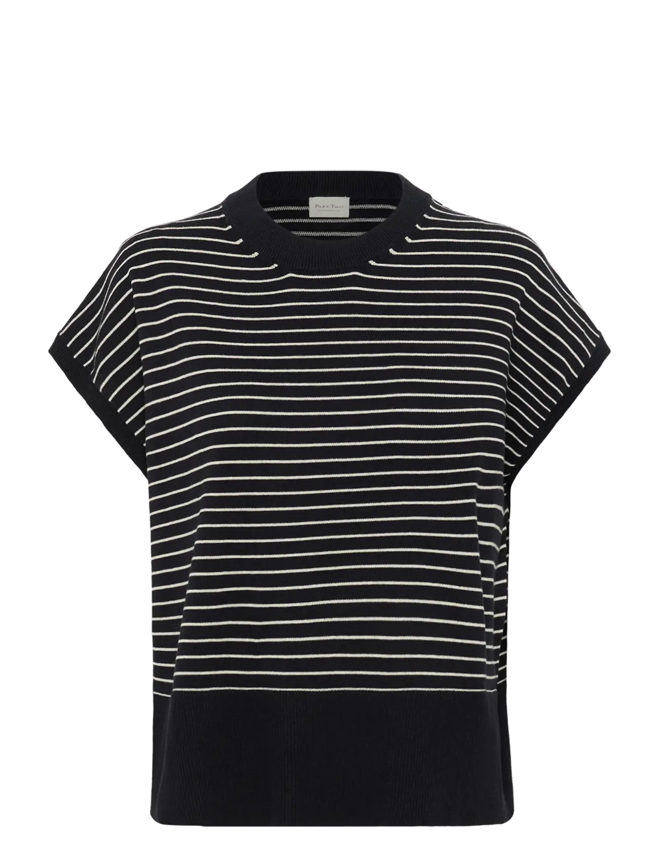 Part Two NatayaPW PU - Bluser - DARK NAVY STRIPE / navy