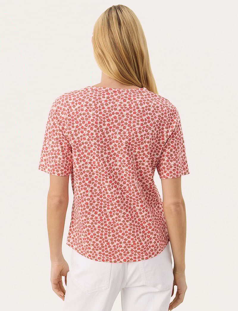 Part Two - CurliaPW TS - t-shirts - bittersweet mini grid flower - 4