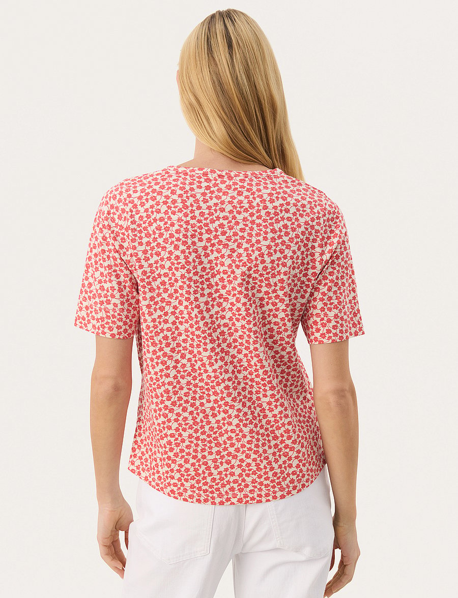 Part Two - CurliaPW TS - t-shirts - bittersweet mini grid flower - 4