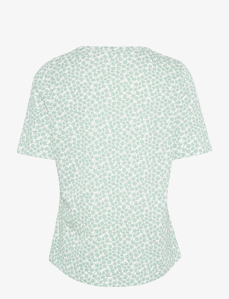 Part Two - CurliaPW TS - t-paidat - green mini grid flower - 2