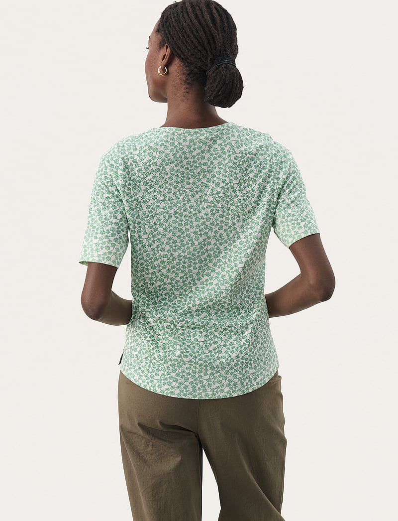 Part Two - CurliaPW TS - t-paidat - green mini grid flower - 4