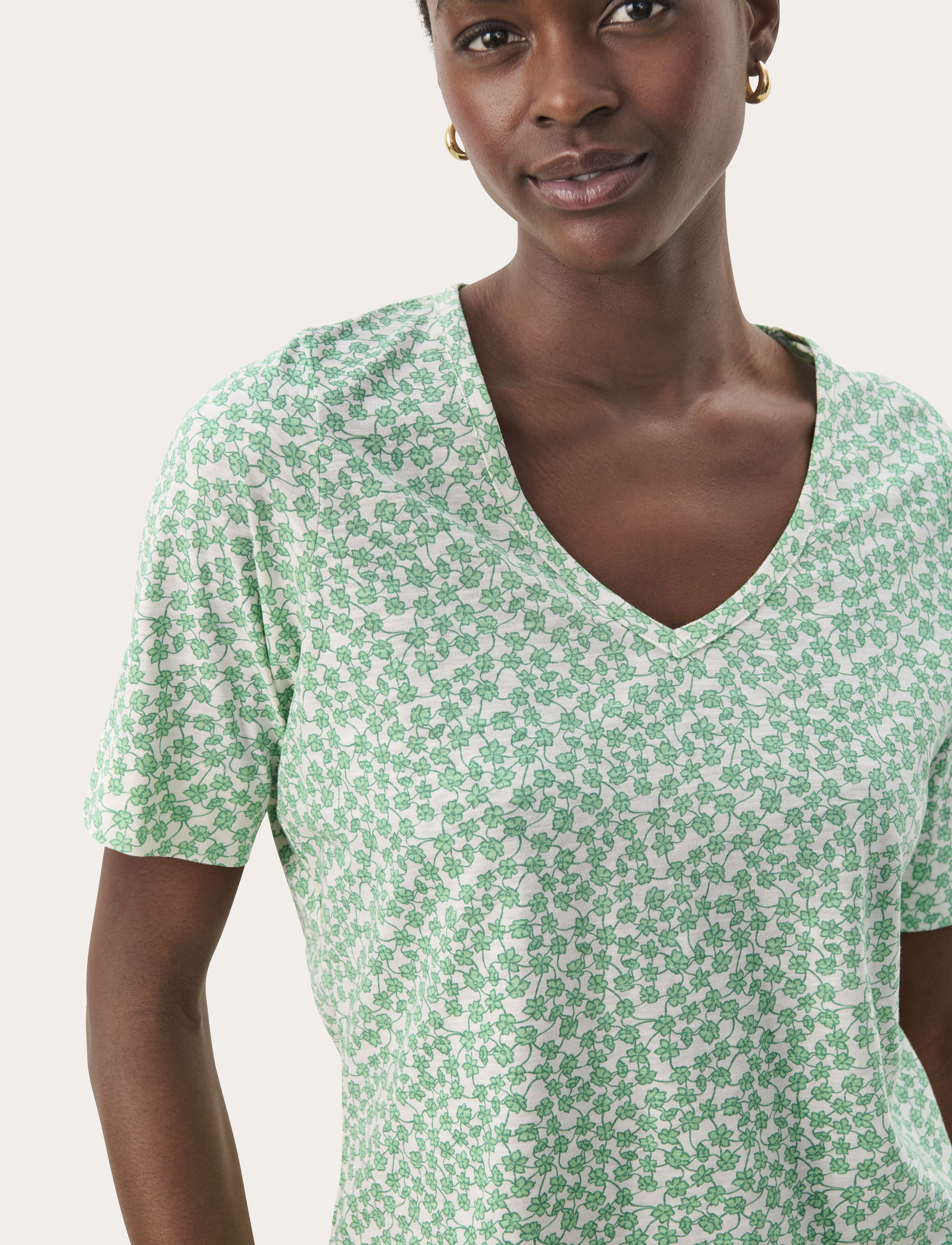 Part Two - CurliaPW TS - alhaisimmat hinnat - green mini grid flower - 5