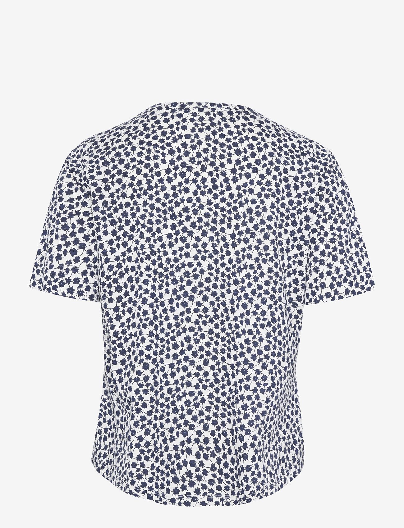 Part Two - CurliaPW TS - efterårstøj - navy mini grid flower - 2