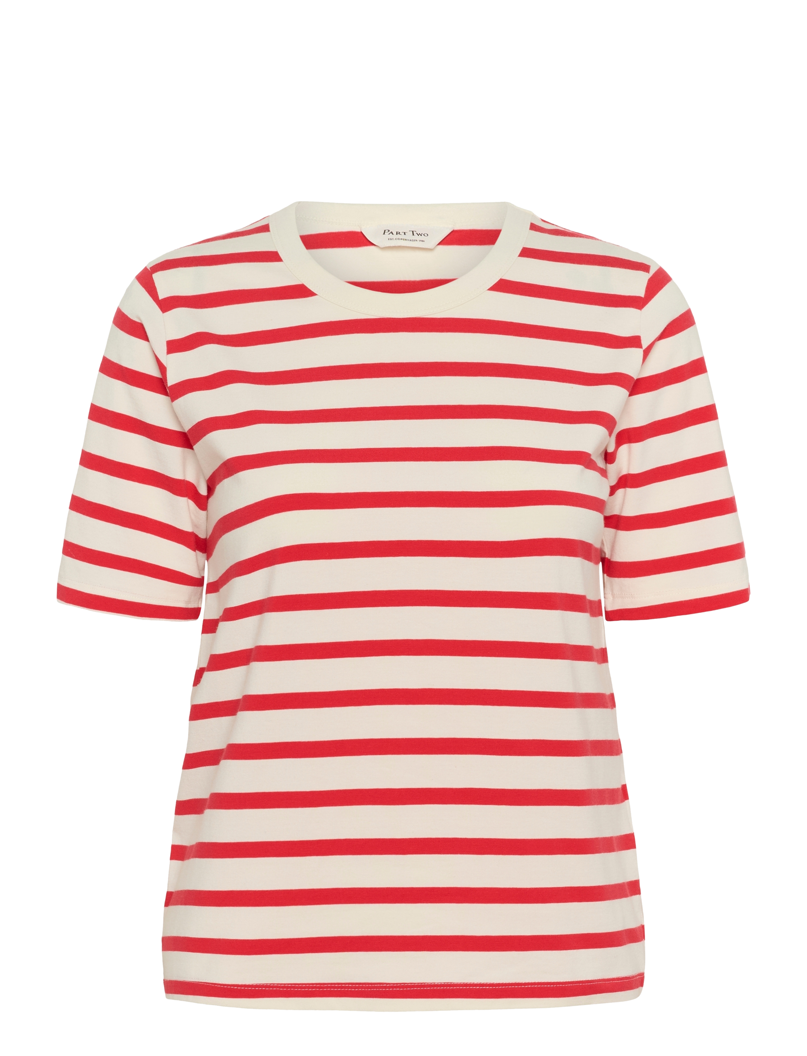 Part Two RataniPW TS - Festival-Outfits - BITTERSWEET AND WHITE STRIPE / red