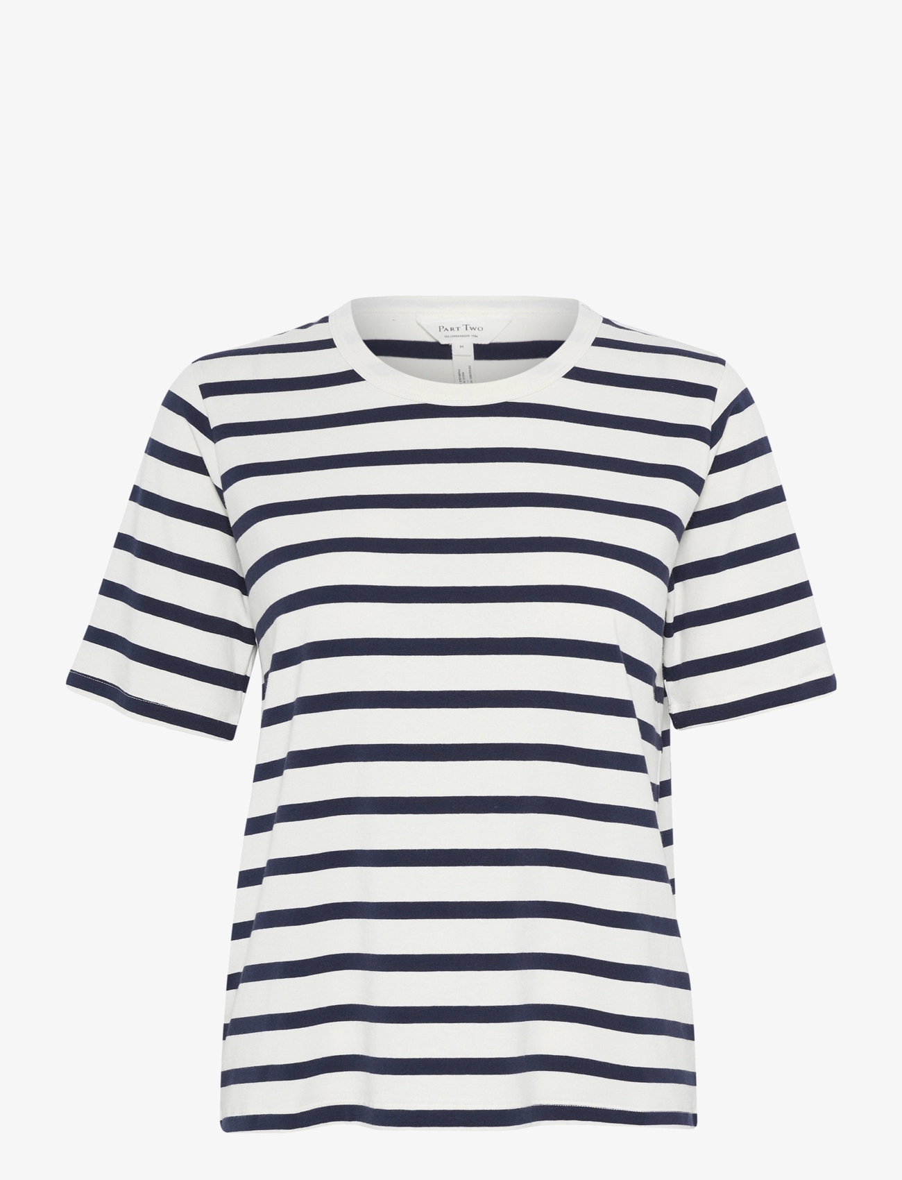 NAVY AND WHITE STRIPE