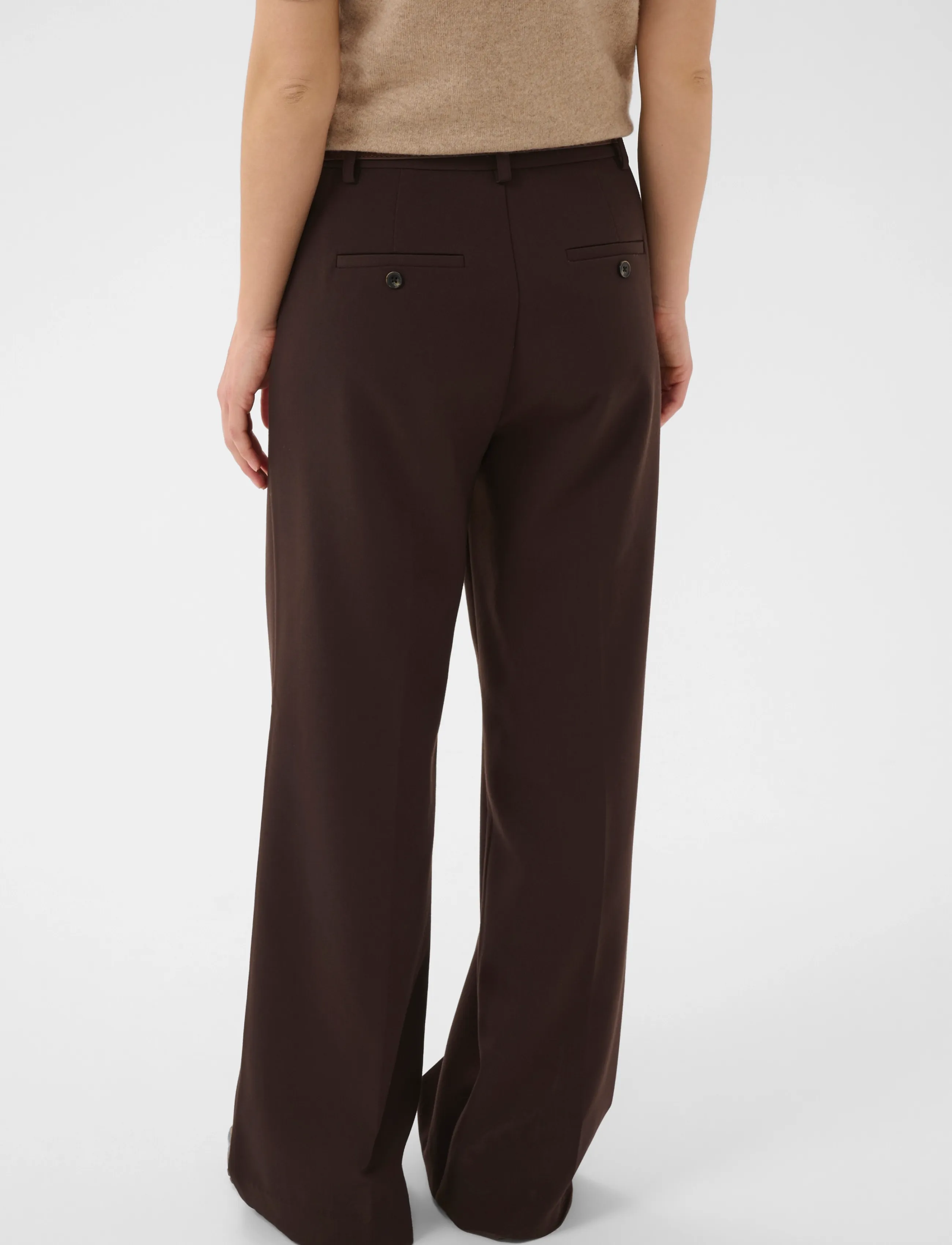 Part Two - NinnesaPW PA - tailored trousers - mole' - 4