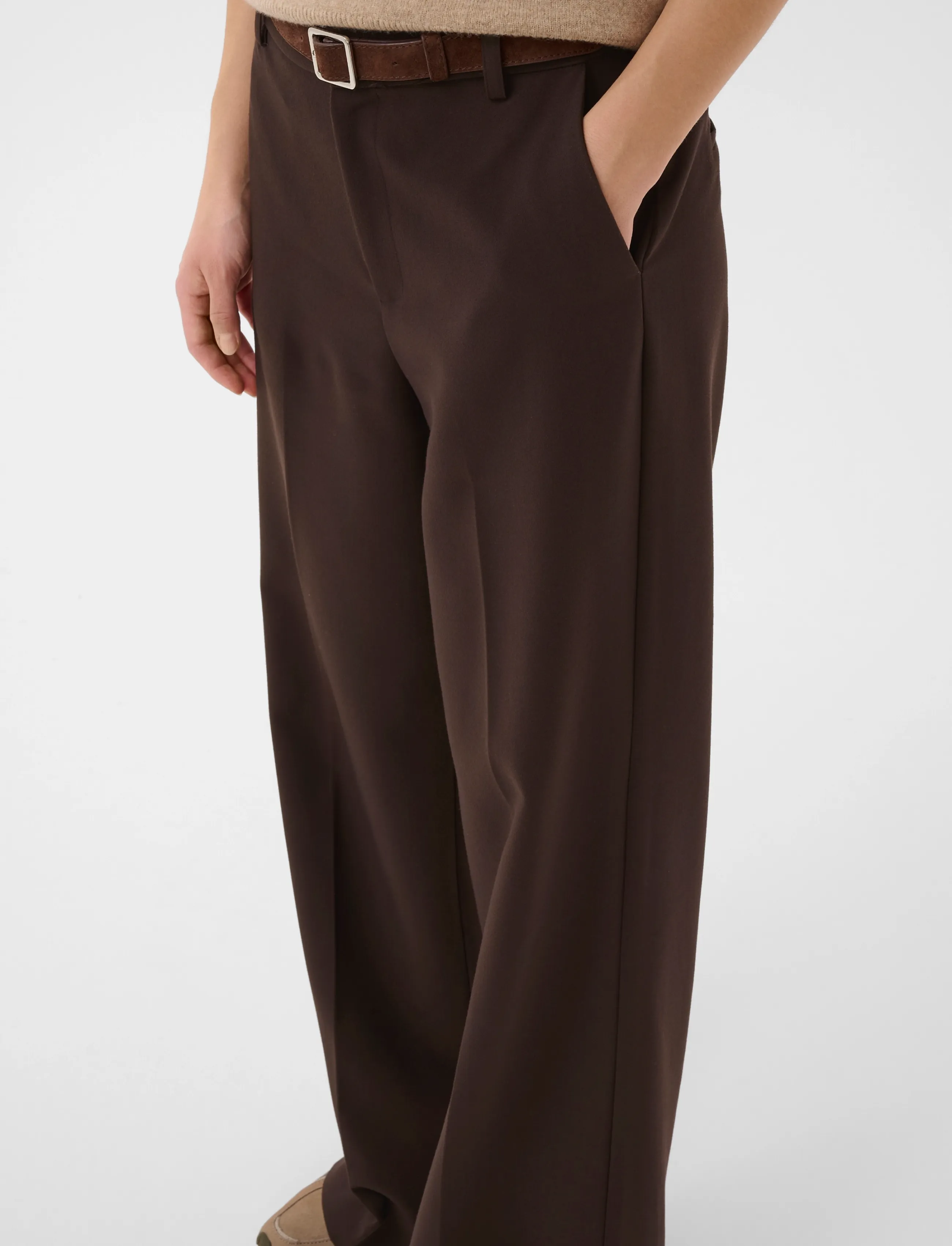 Part Two - NinnesaPW PA - tailored trousers - mole' - 5