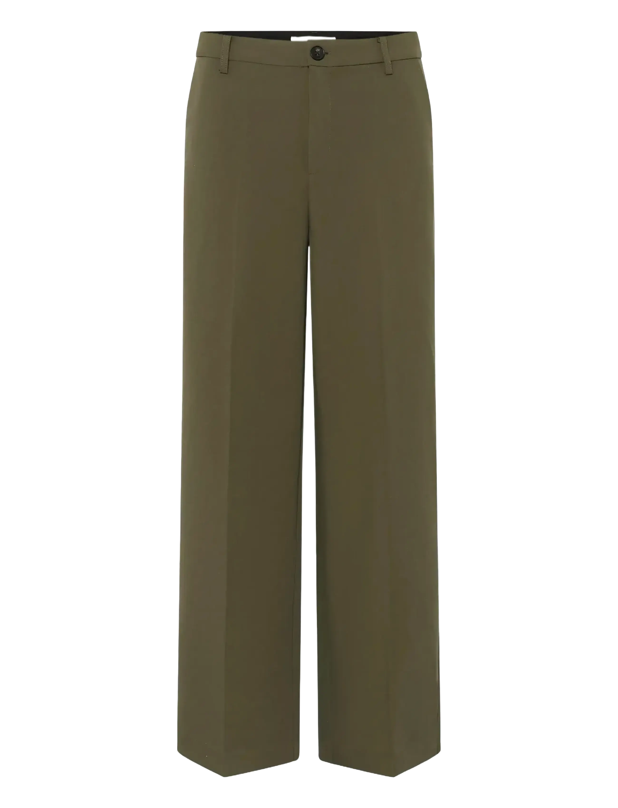 Part Two NinnesaPW PA - Püksid - TARMAC / khaki/green