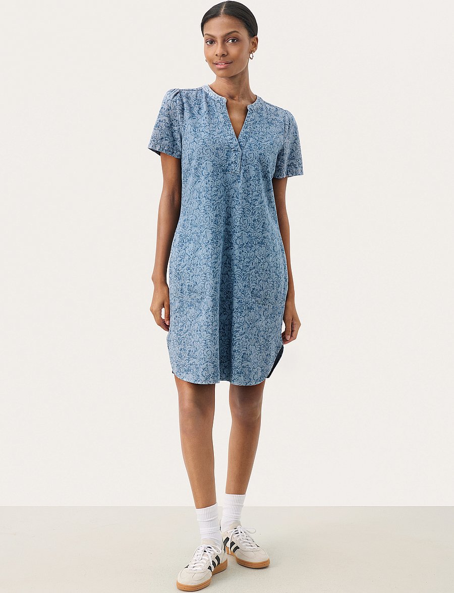 Part Two - AminasePW DR - jeanskleider - denim rose - 3