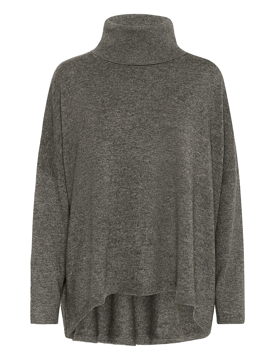 Part Two - TilanePW PU - striktrøjer - dark grey melange - 1