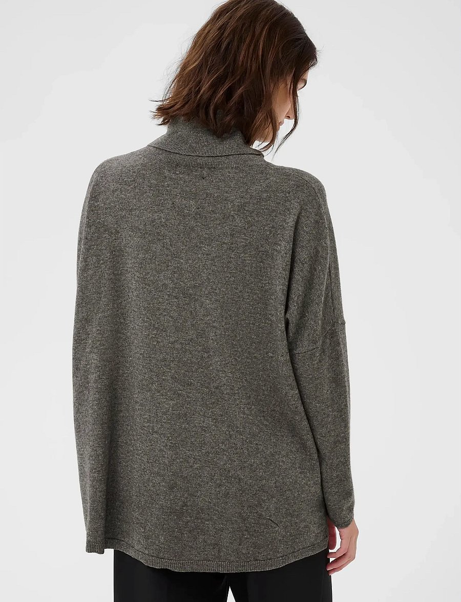 Part Two - TilanePW PU - striktrøjer - dark grey melange - 4