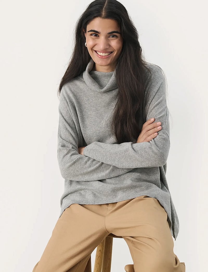 Part Two - TilanePW PU - kašmiir - medium grey melange - 0