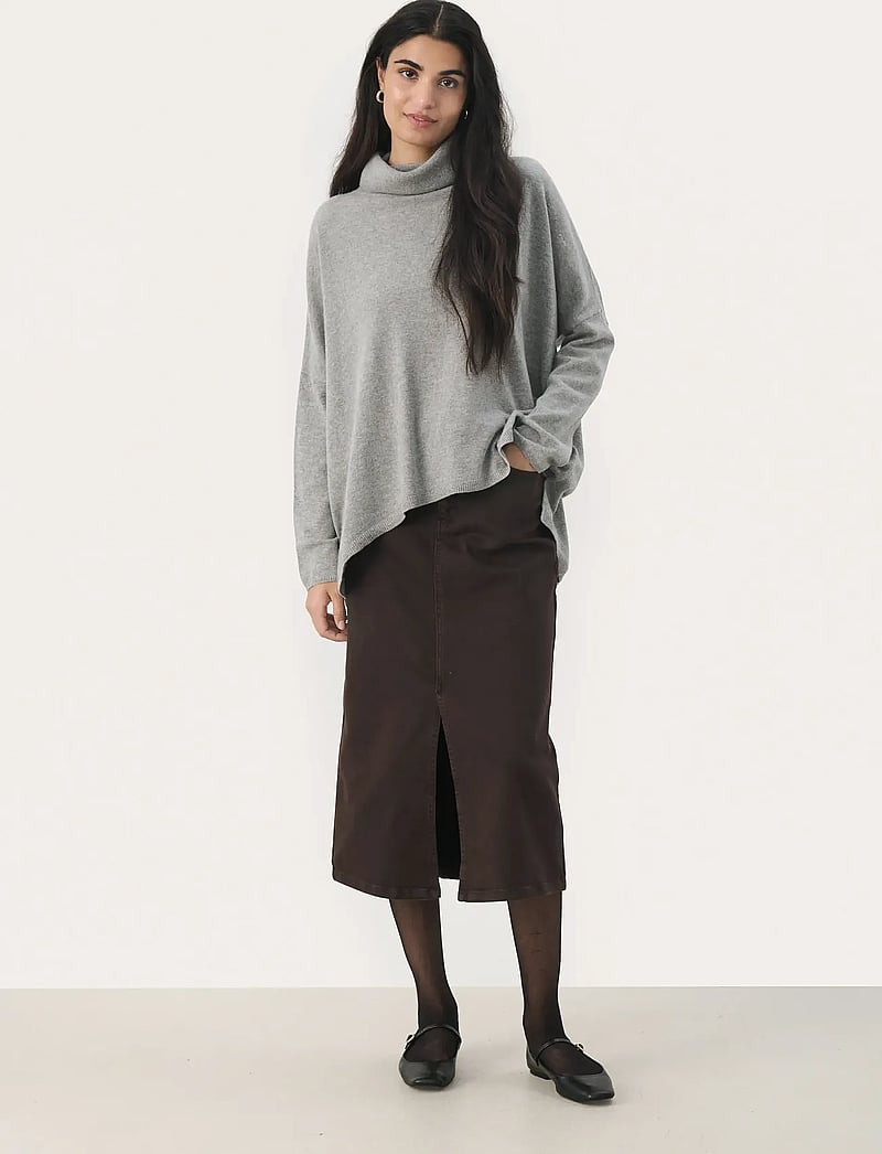 Part Two - TilanePW PU - kašmiir - medium grey melange - 2