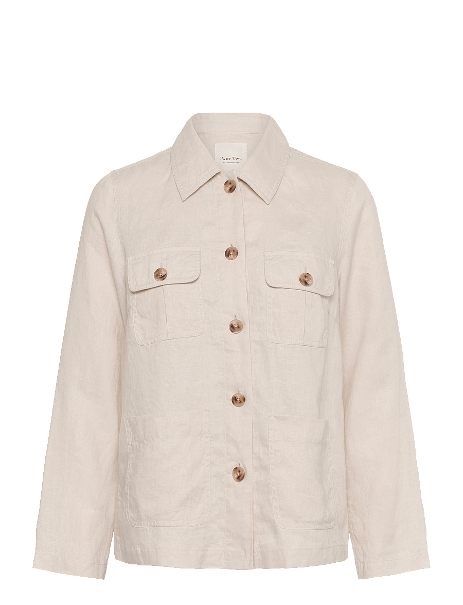 Part Two - ElnoraPW JA - overshirts - french oak - 1