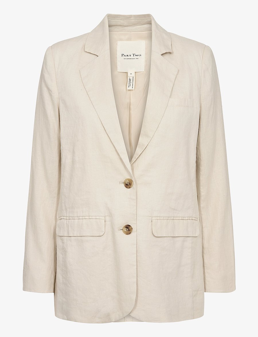 Part Two - NyanPW BZ - einreihige blazer - french oak - 1