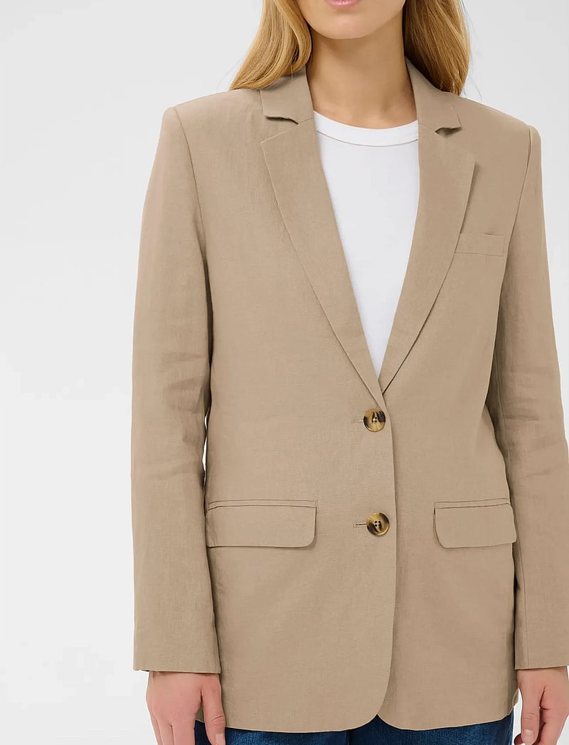 Part Two - NyanPW BZ - einreihige blazer - silver mink - 5