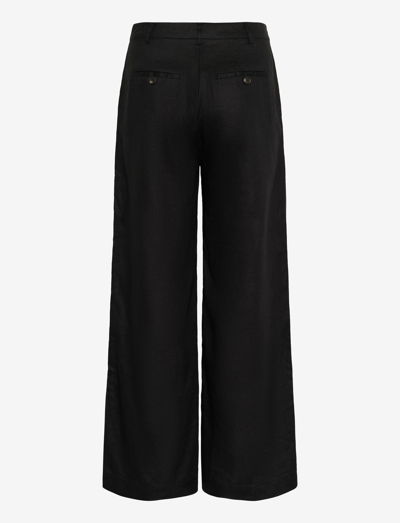 Part Two - NinnesPW Pants - pantalons en lin - black - 2