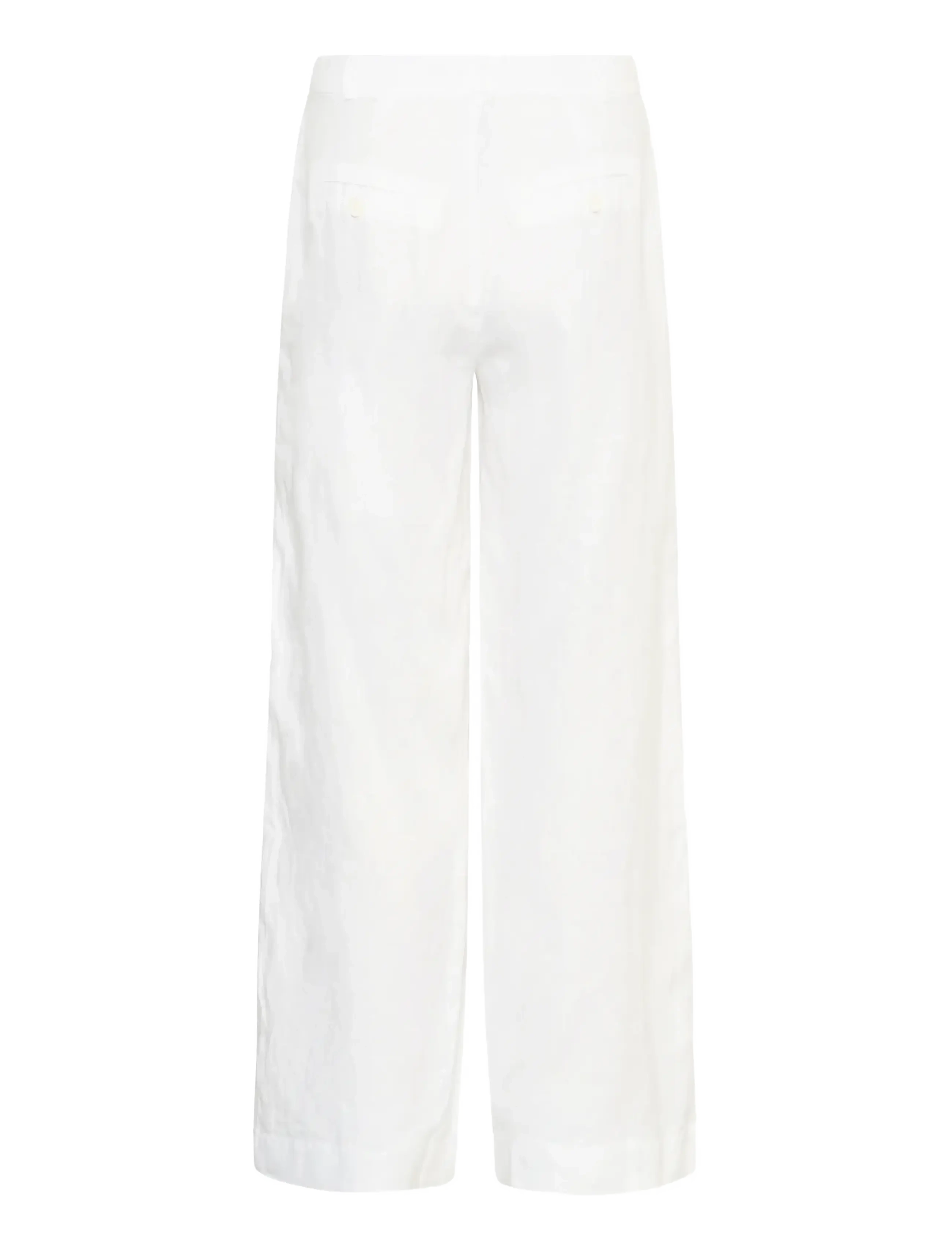Part Two - NinnesPW PA - spodnie lniane - bright white - 2