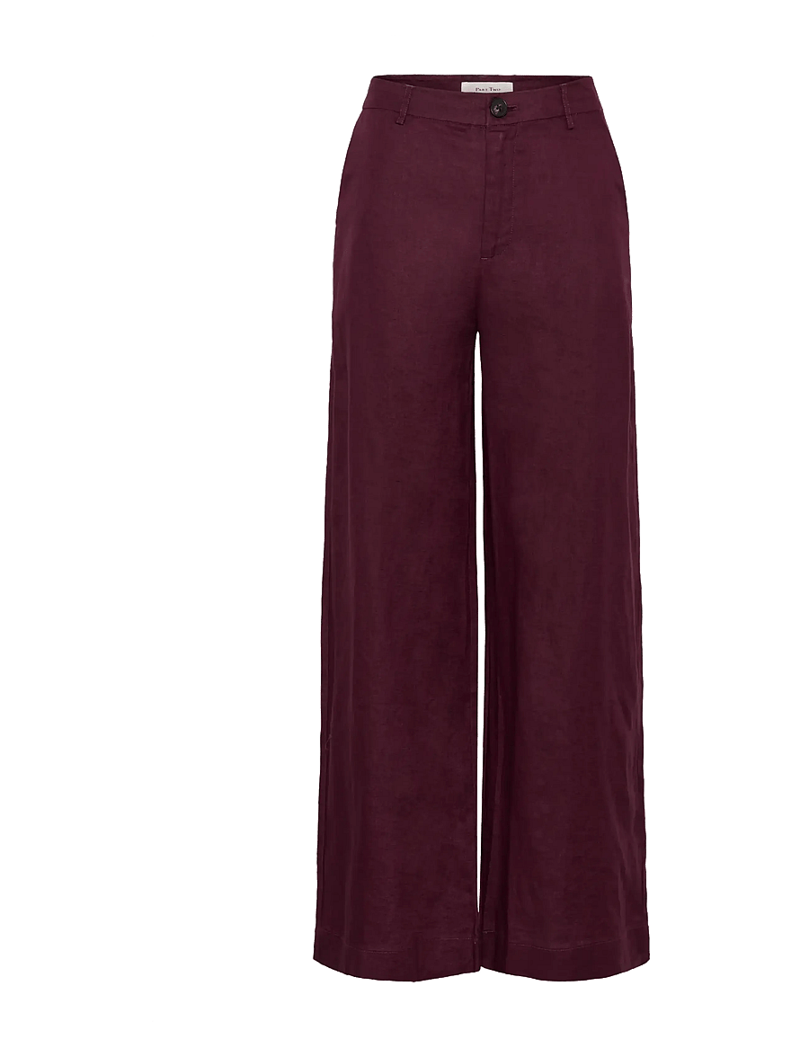 Part Two - NinnesPW Pants - linased püksid - fig - 1