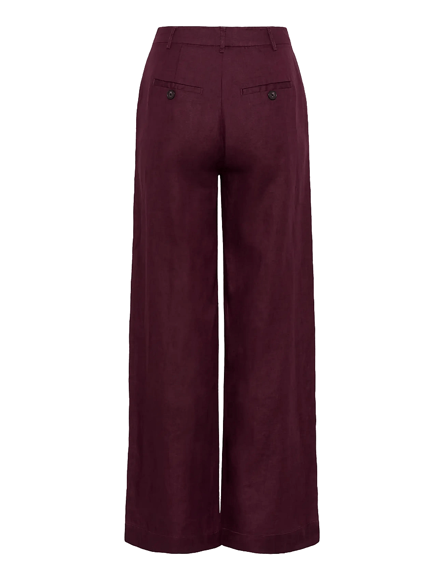 Part Two - NinnesPW Pants - linased püksid - fig - 2
