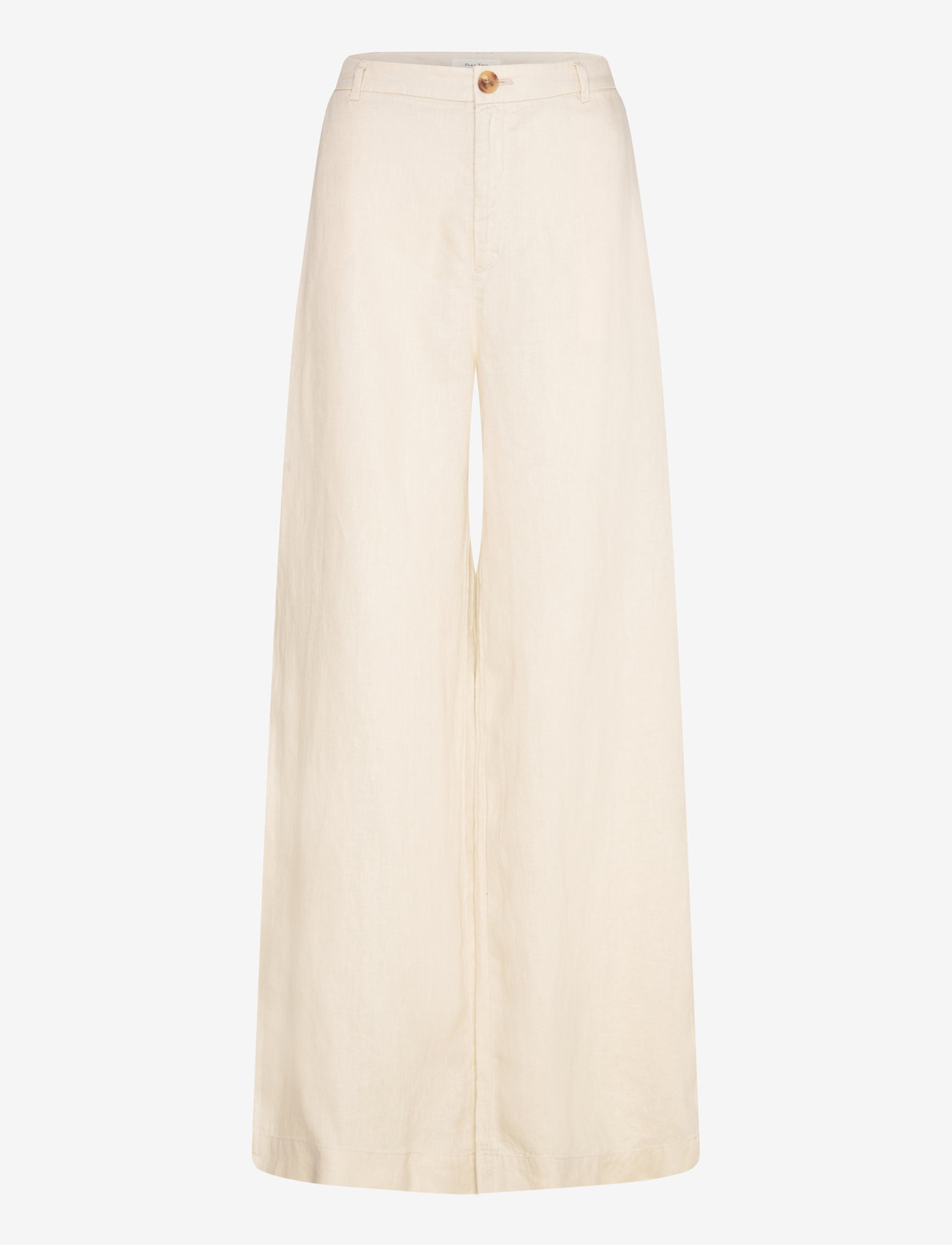 Part Two - NinnesPW PA - linen trousers - french oak - 0