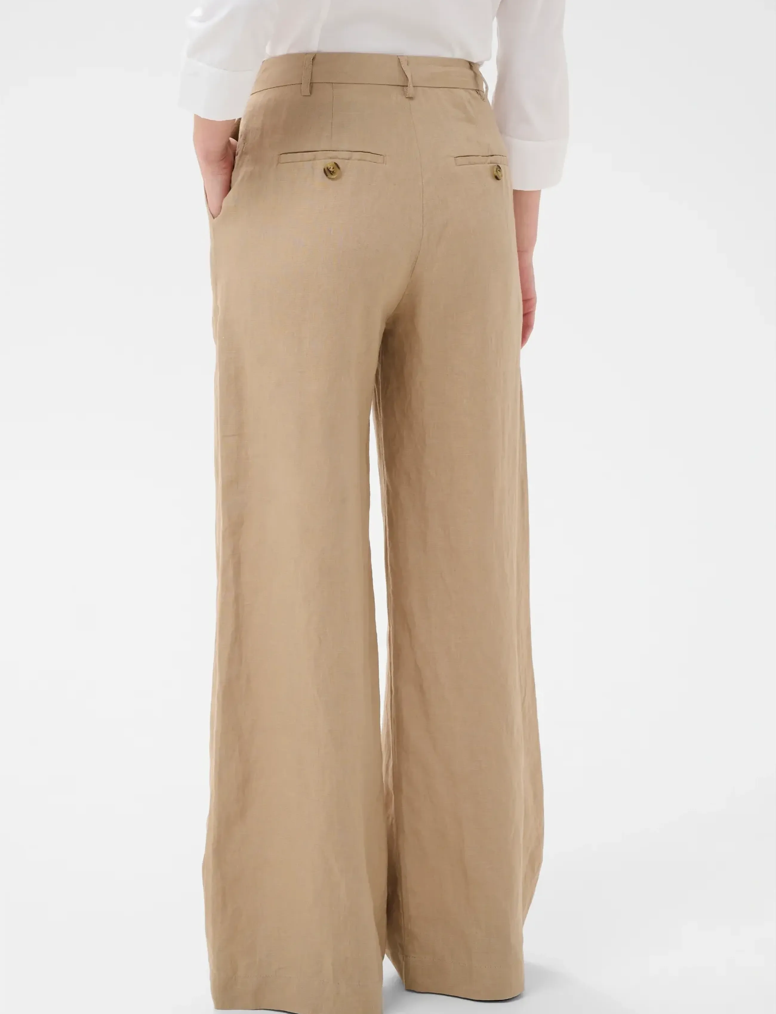 Part Two - NinnesPW PA - leinenhosen - silver mink - 4