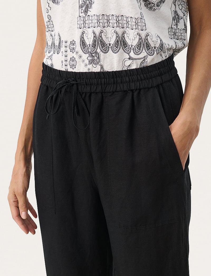 Part Two - EniolaPW PA - linased püksid - black - 5