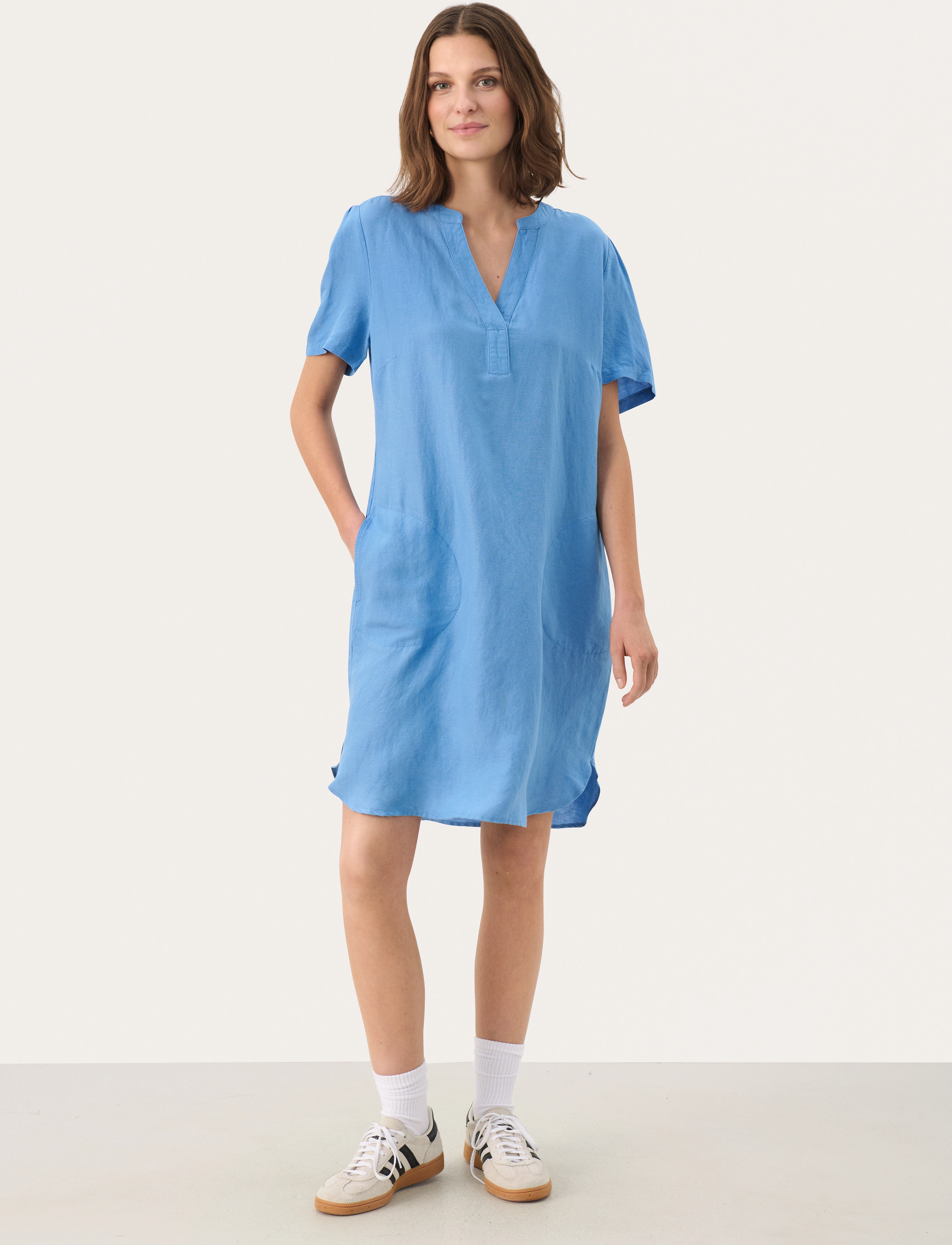 Part Two - AminasePW DR - korte kjoler - silver lake blue - 3